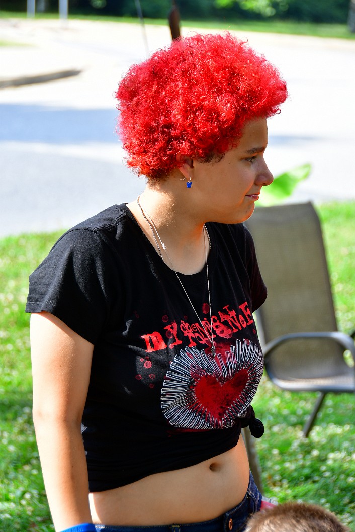Red Heart and Hair